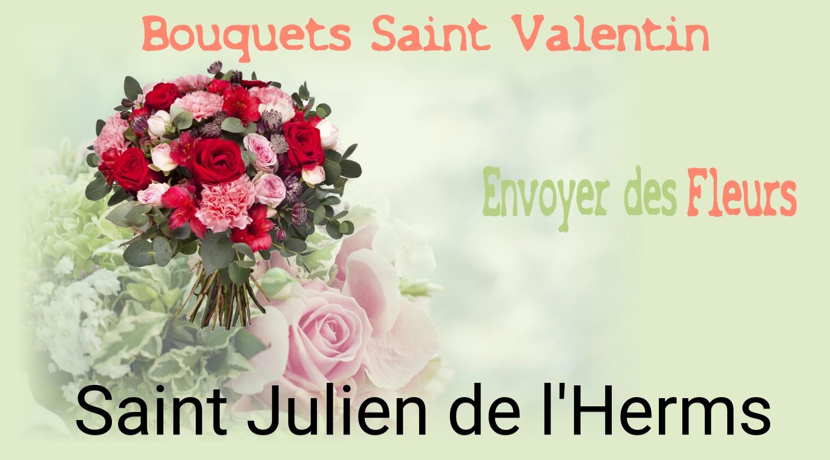 Roses de Saint-Valentin livrées à Saint-Julien-de-l'Herms